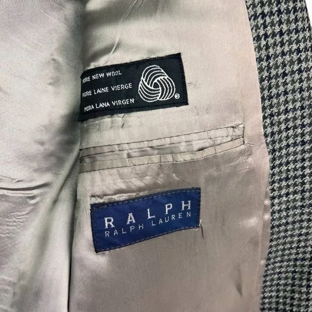 Ralph Ralph Lauren Blazer Coat Mens 40 100% wool Made for Dillard's